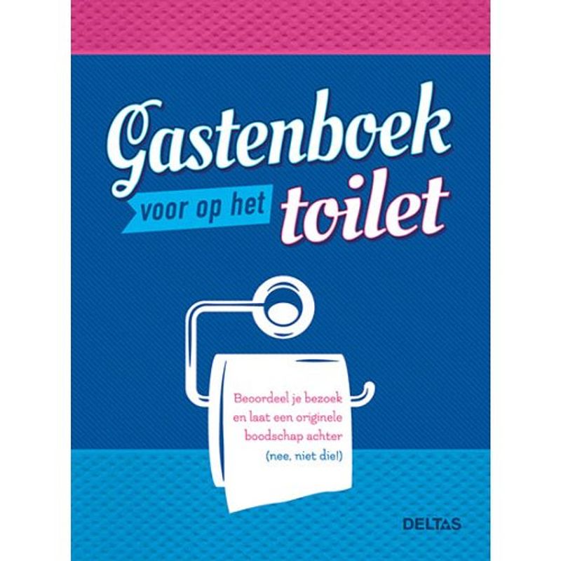 Foto van Gastenboek voor op het toilet