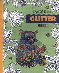 Foto van Glitter kleurboeken - oriental dreams - paperback (9789464322828)