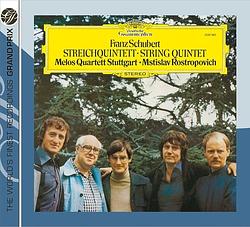 Foto van Schubert: string quintet d 956 - cd (0028947763574)