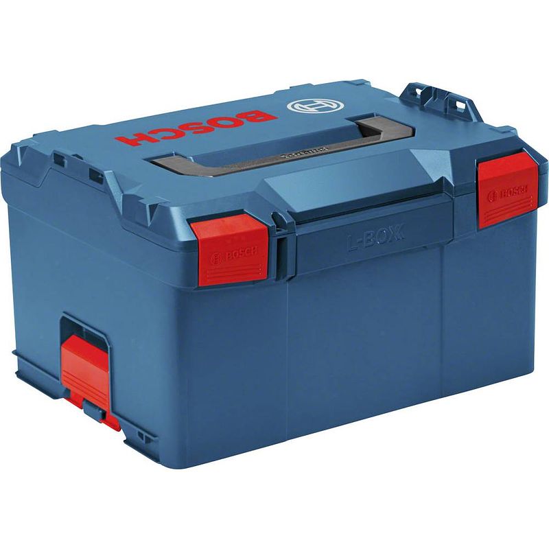 Foto van Bosch professional l-boxx 238 1600a012g2 transportkist abs blauw, rood (l x b x h) 442 x 357 x 253 mm