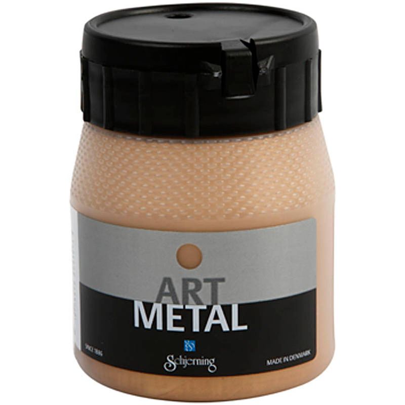 Foto van Packlinq hobbyverf metallic. medium goud. 250 ml/ 1 fles