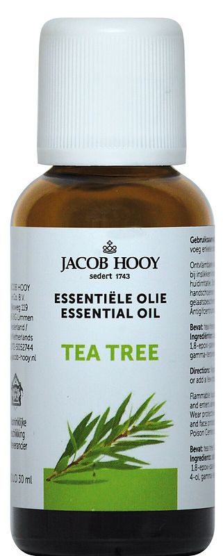 Foto van Jacob hooy essentiële olie tea tree