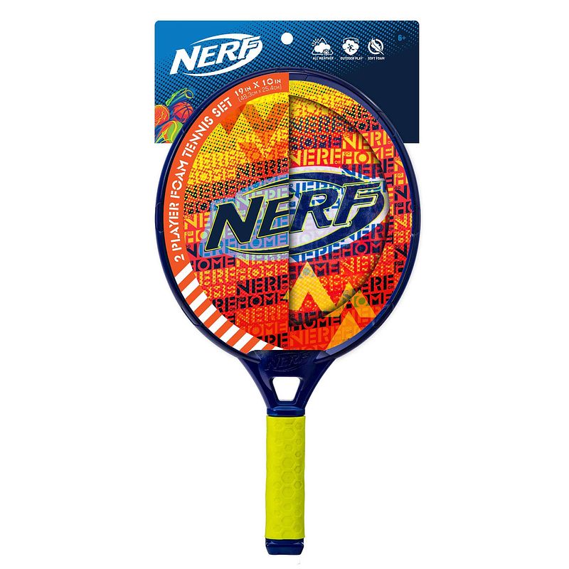 Foto van Nerf junior driveway tennis set