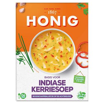 Foto van Honig maaltijdmix voor indiase kerriesoep 108g bij jumbo
