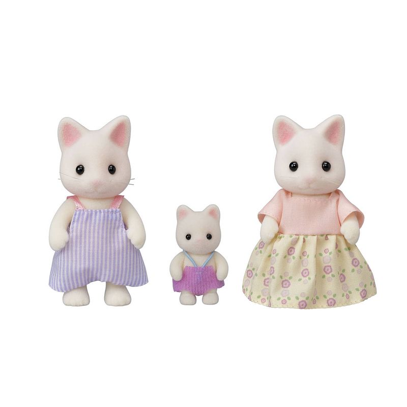 Foto van Sylvanian families familie witte kat