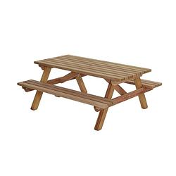 Foto van Picknicktafel hardhout 180cm