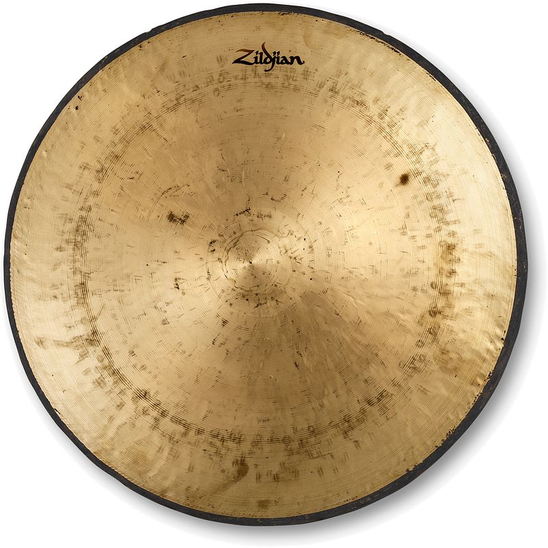 Foto van Zildjian gou gong 17 inch etched logo