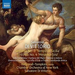 Foto van Di vittorio: sinfonias no.3 templi di sicilia. no.4 metamorfosi - cd (0747313903375)