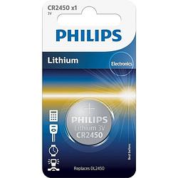 Foto van Philips lithium cr2450 - blister 1