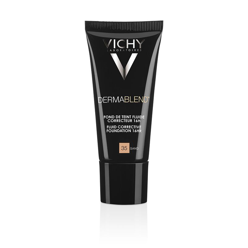 Foto van Vichy dermablend corrigerende foundation 55 bronze