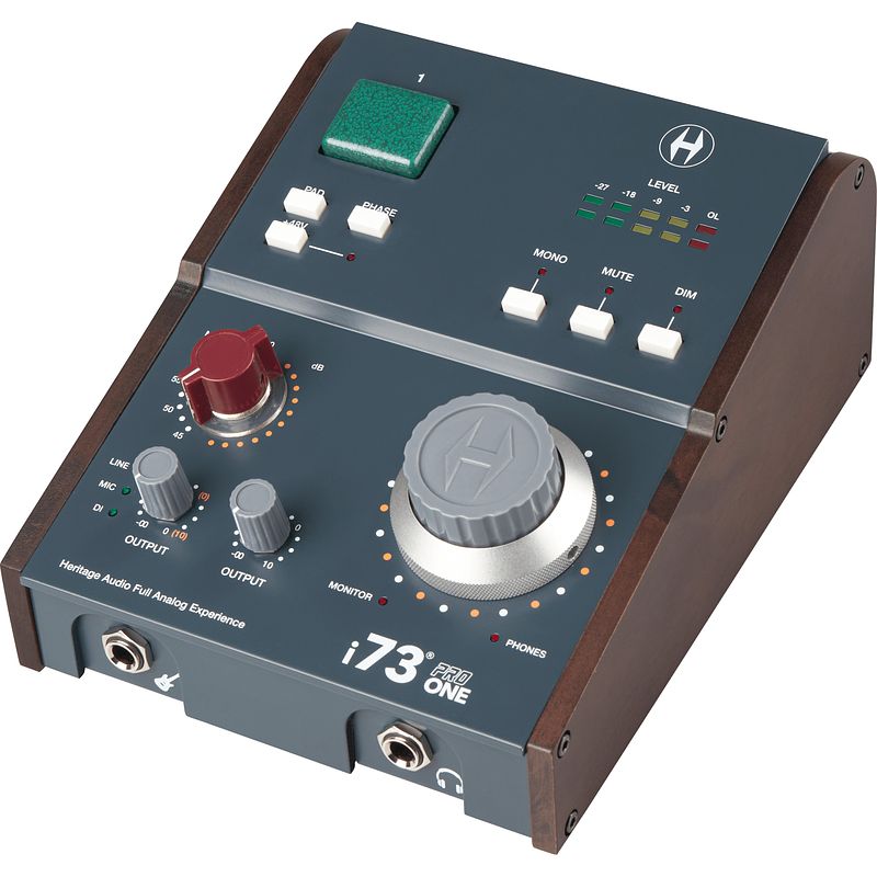 Foto van Heritage audio i73 pro one usb-c audio interface