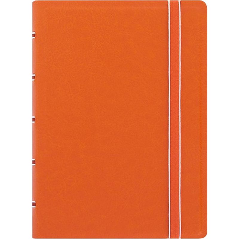 Foto van Filofax notitieboek pocket classic 14,4 x 10,5 cm kunstleer oranje