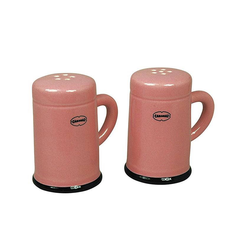 Foto van Cabanaz retro peper & zoutstel cinnamon pink