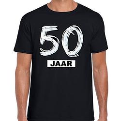 Foto van 50 jaar verjaardag cadeau t-shirt zwart voor heren xl - feestshirts