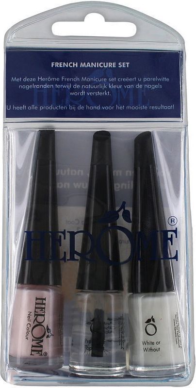 Foto van Herome french manicure miniset 3x4ml