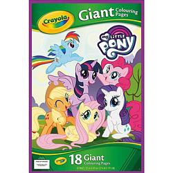 Foto van Crayola my little pony 18 giant colouring pages - 18 reuze kleurplaten