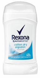 Foto van Rexona cotton dry stick anti-transpirant