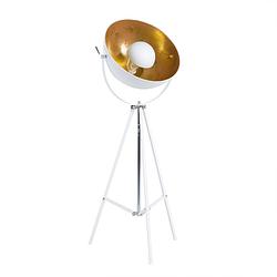 Foto van Beliani thames ii staande lamp metaal 68 x 68 cm