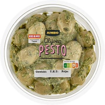 Foto van Jumbo olijven pesto 130g aanbieding bij jumbo | 3 voor 6.00