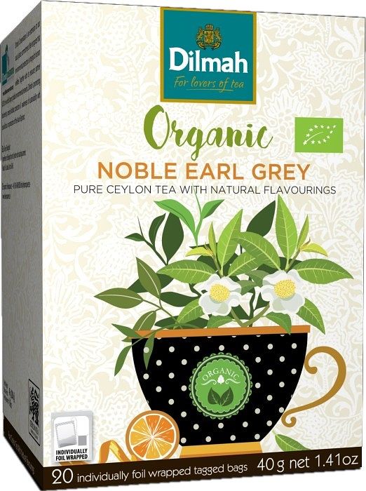 Foto van Dilmah earl grey noble thee