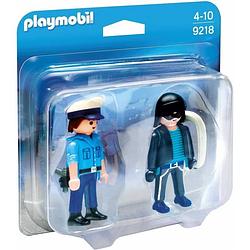 Foto van Playmobil duopack: politieagent en dief (9218)