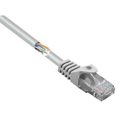 Foto van Renkforce rf-5043958 rj45 netwerkkabel, patchkabel cat 5e u/utp 10.00 m grijs snagless 1 stuk(s)