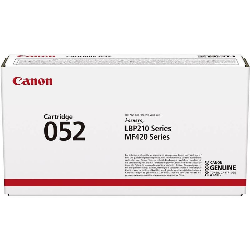 Foto van Canon 052 2199c002 tonercassette origineel zwart 3100 bladzijden toner