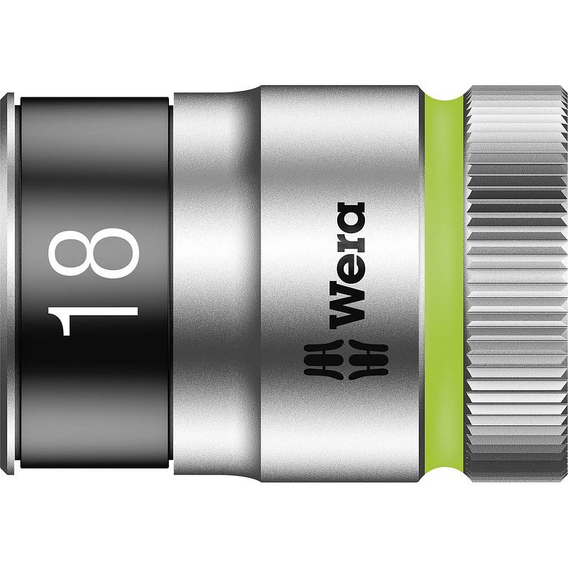 Foto van Wera 8790 hmc hf 05003738001 dop (zeskant) dopsleutelinzetstuk 18 mm 1/2 (12.5 mm)