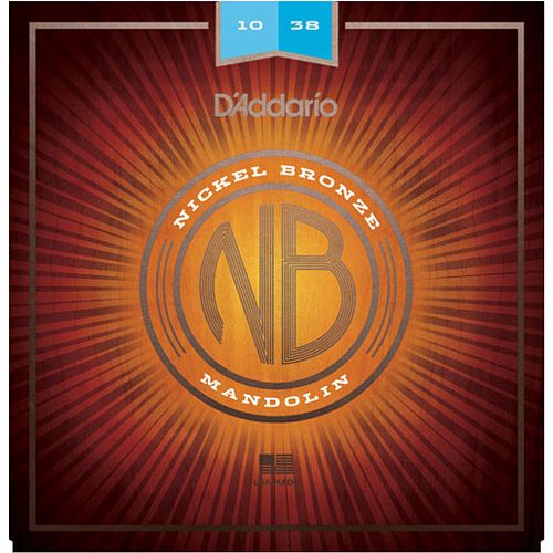 Foto van D'saddario nickel bronze nbm1038 snarenset voor mandoline