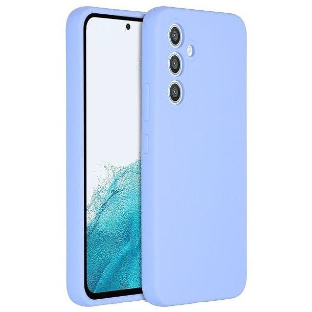 Foto van Accezz liquid silicone backcover samsung galaxy a54 (5g) telefoonhoesje paars