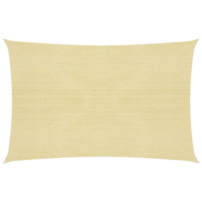 Foto van Infiori zonnezeil 160 g/m² 5x8 m hdpe beige