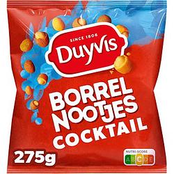 Foto van Duyvis borrelnootjes cocktail 275gr bij jumbo