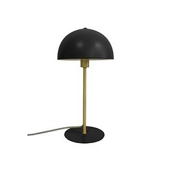 Foto van Leitmotiv - tafellamp bonnet - zwart