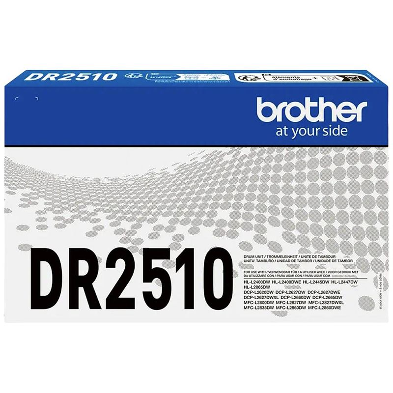 Foto van Brother drum unit dr-2510 dr2510 origineel 15000 bladzijden