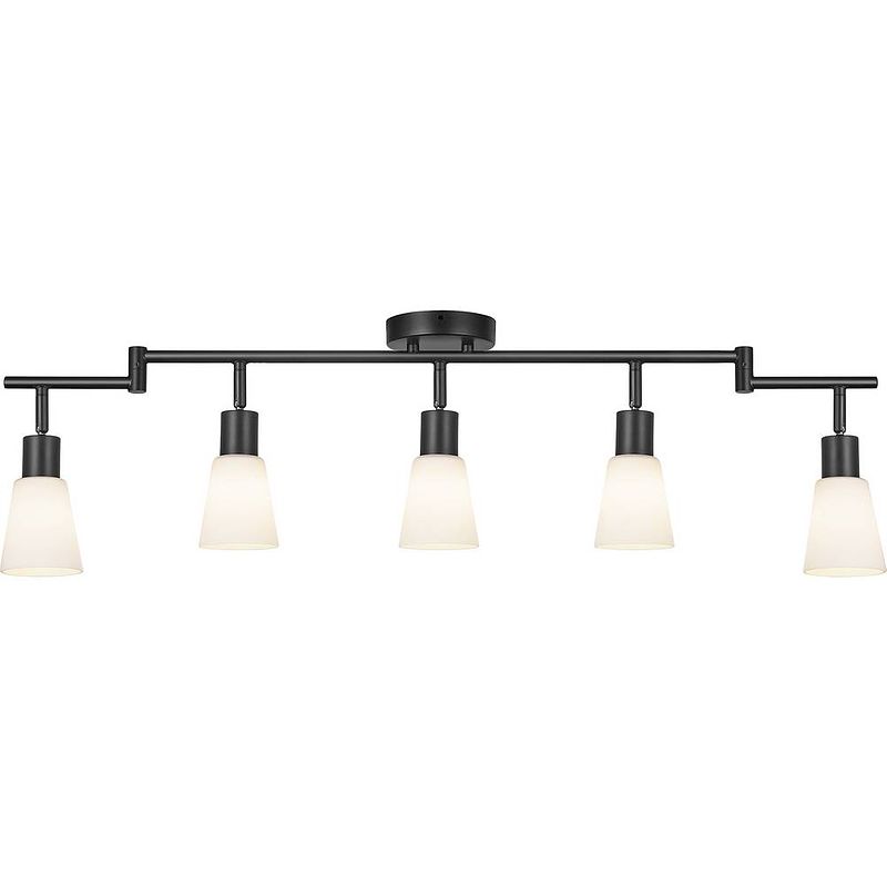 Foto van Nordlux 2112950003 cole 5-spot plafondlamp e14 zwart