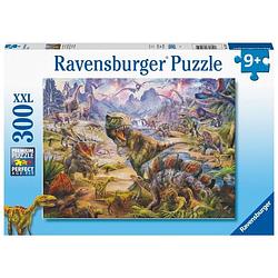 Foto van Ravensburger puzzel gigantische dinosauriers 300 stukjes