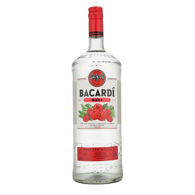 Foto van Bacardi razz 1,5ltr rum