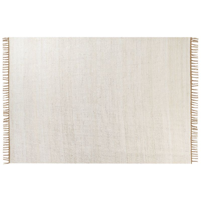 Foto van Beliani lunia - laagpolig-beige-jute