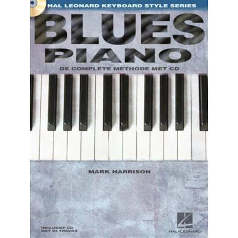 Foto van Hal leonard blues piano (nl) de complete methode met cd