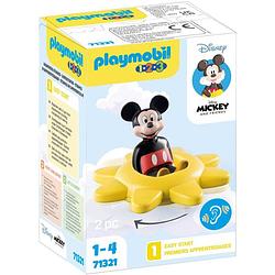 Foto van Playmobil 1.2.3 & disney 1.2.3 & disney: mickey'ss spinning sun with rattle feature