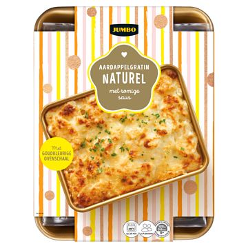 Foto van Jumbo aardappelgratin naturel 700g