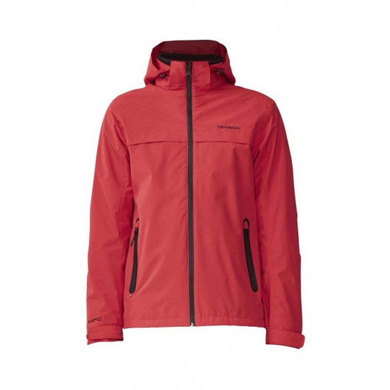 Foto van Outdoorjas ivar heren polyester/polyamide rood maat xxl