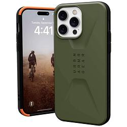 Foto van Urban armor gear civilian case apple iphone 14 pro max olijf