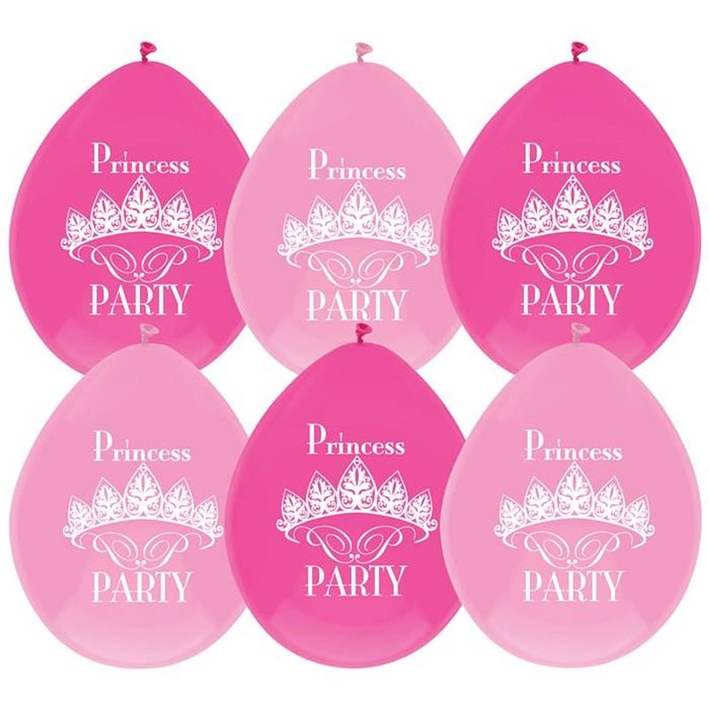 Foto van Haza original ballonnen princess party 30 cm 6 stuks