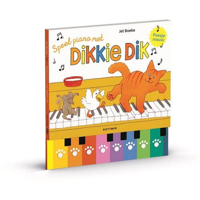 Foto van Speel piano met dikkie dik