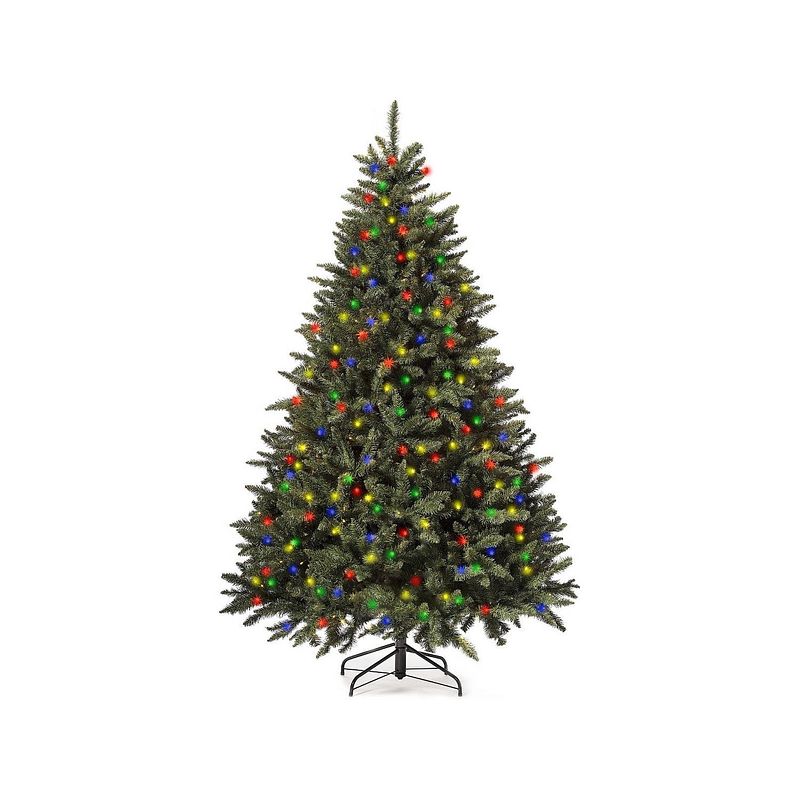 Foto van Royal christmas® kunstkerstboom washington 180 cm multi color led-verlichting