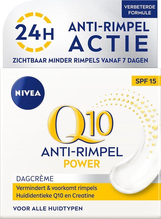 Foto van Nivea q10 power anti-rimpel dagcrème