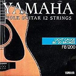 Foto van Yamaha fb1200 80/20 bronze light snarenset voor 12-snarige westerngitaar