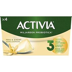 Foto van Activia yoghurt vanille 4 x 125g bij jumbo