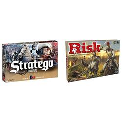 Foto van Spellenbundel - 2 stuks - stratego & risk